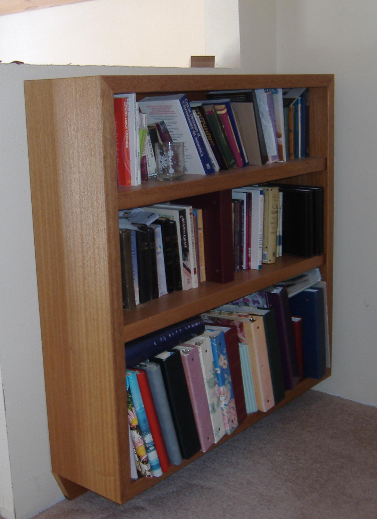 built-in shelf